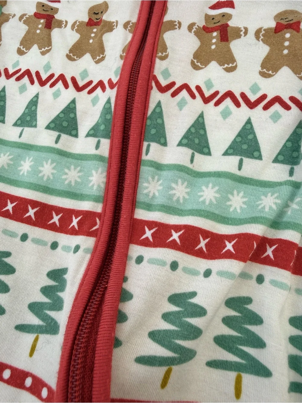 Little Sleepies Newborn Christmas Zip Pajamas 2 Pack Bamboo Holiday PJs